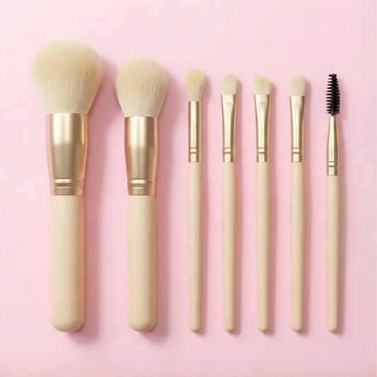 Set de Brochas Profesionales "Aesthetic Touch" (Edición Limitada).